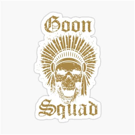 Acal Merch Goon Squad Sticker For Sale By Shopyelfilali Redbubble