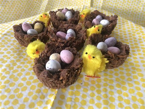 Easter Recipes Chocolate Easter Nests Cooking With Emily