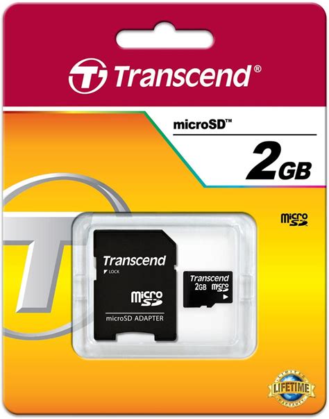 Transcend 2gb Microtransflash Sd Card Bigamart