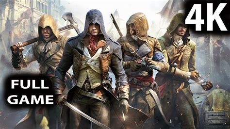 Assassin S Creed Unity Full Game Walkthrough No Commentary PC 4K