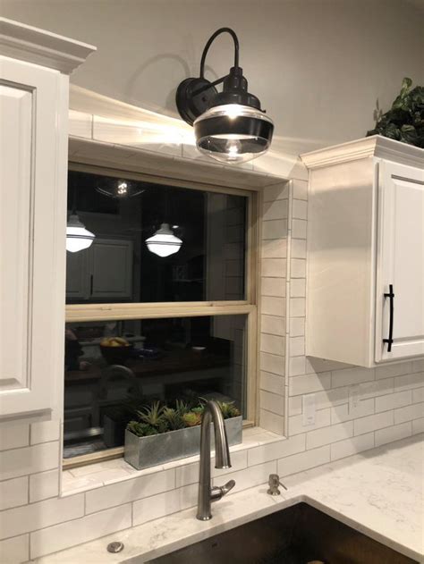 Choose from a large selection of sizes and styles, including modern, industrial, transitional and farmhouse pendant lighting. Primary Schoolhouse Sconce in 2020 | Light above kitchen ...