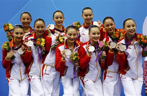 China Concludes Synchro Swimming With Breakthroughteam China China