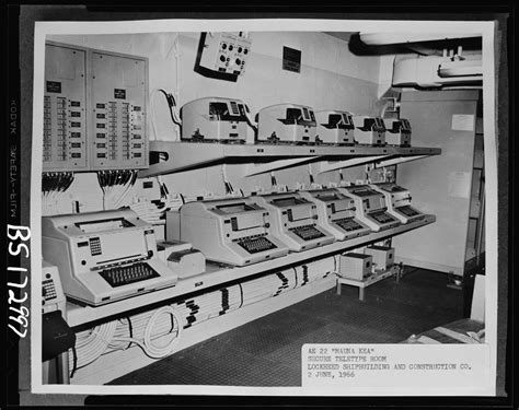 Us Navy Teletype Equipment 1950s And Early 1960s