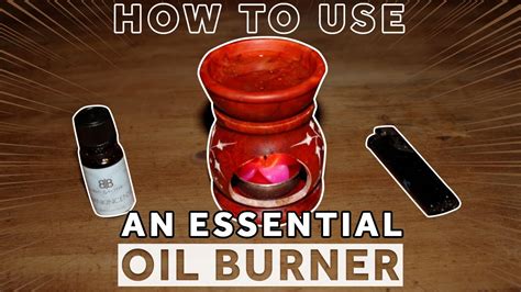 How To Use An Essential Oil Burner Youtube