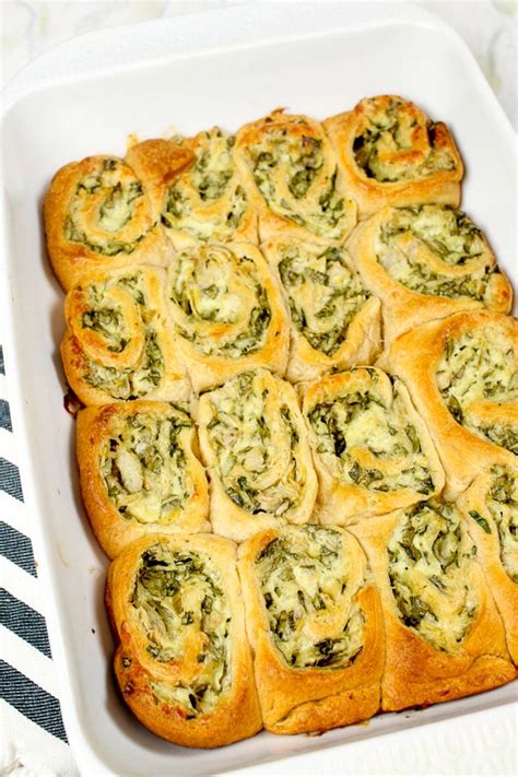 Spinach And Artichoke Crescent Rolls The Endless Appetite