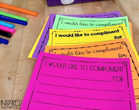 The Compliment Box · Inspired Elementary