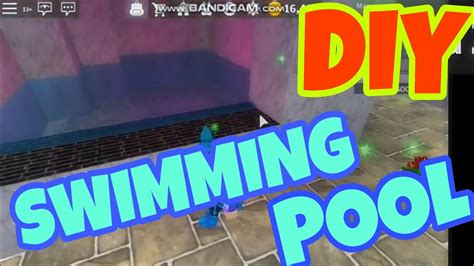 How To Diy Swimming Pool Roblox Work At A Pizza Place Youtube