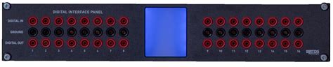 Low Voltage Digital Input/Output Interface Panel – RTDS Technologies