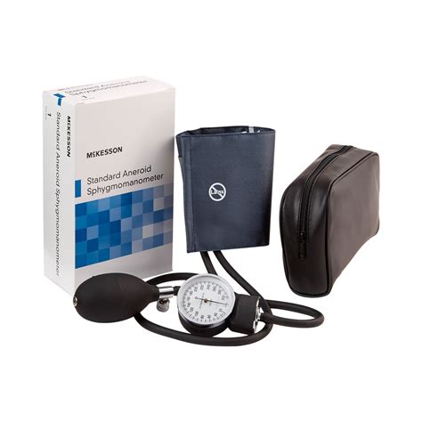 Mckesson Aneroid Sphygmomanometer Blood Pressure Monitor With Arm Cuff