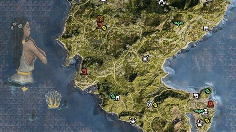 Korfu Assassins Creed Odyssey Map