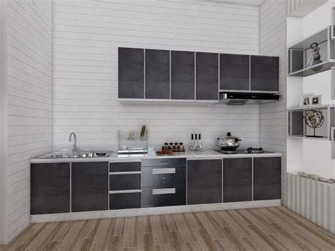 Classical Lacquered Mdf Kitchen Cabinets Multi Color Solid Wood