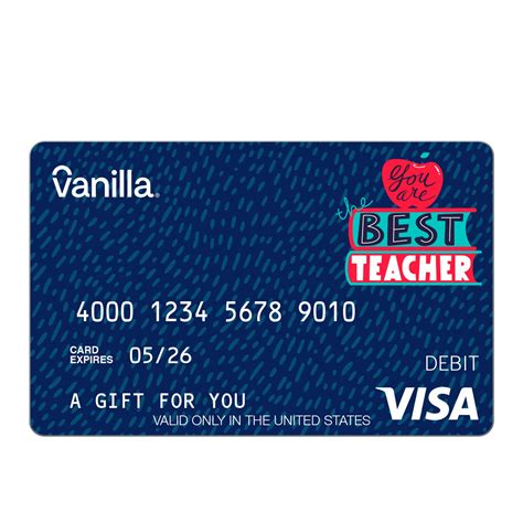 Maybe you would like to learn more about one of these? $25 Best Teacher Vanilla Visa® eGift Card - Walmart.com - Walmart.com