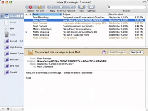 Dealing With Junk Mail In Mac Os X Dummies