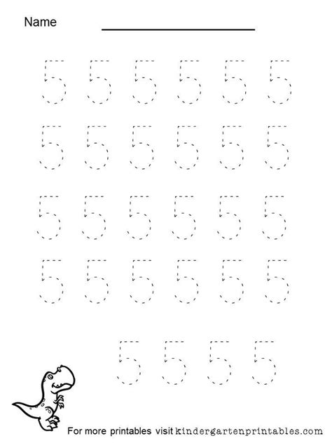 The best selections of lowercase letter worksheets that you can print for your children to learn more about small letter writing! tracing number 5 worksheet Tracing number 5 worksheet ...