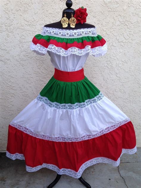 Mexican Fiesta Cinco De Mayowedding Dress Off Shoulder W