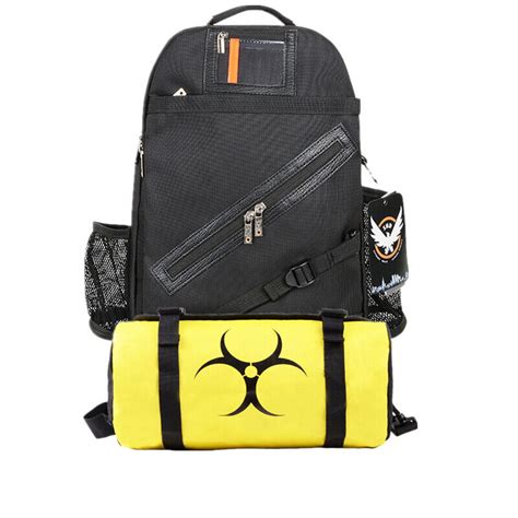 The Division 2 Jeu Cosplay Zone Sombre Sac Agent Go Bag Archer Sac à