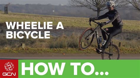 How to wheelie a bicycle , this video will help you learn wheelie if you are a beginner or tips for wheeling if you are amature. How To Wheelie A Bicycle - YouTube