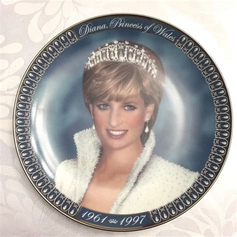 The Franklin Mint Diana Princess Of Wales 1961 1997 Tribute
