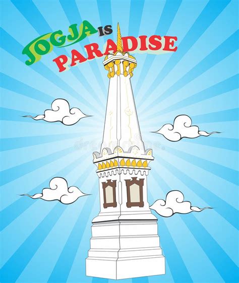 Tugu Jogja Is The Iconic Landmark Of Yogyakarta Indonesia Concept In