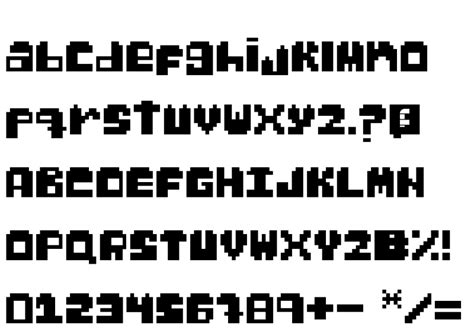 Pixel Font Free Download 124 Truetype Ttf Opentype Otf Files