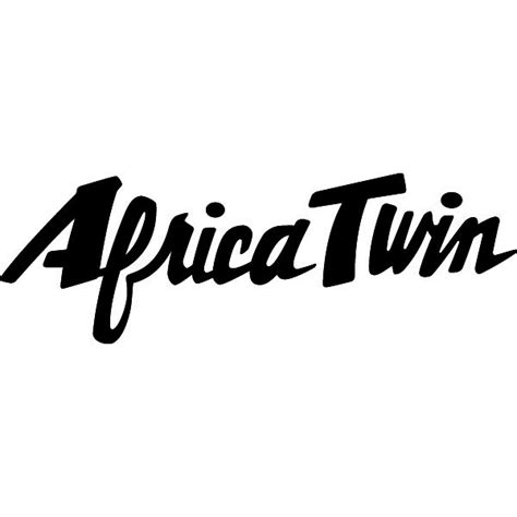 Honda Africa Twin Motorbike Logo Decals Passion Stickers