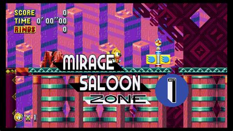 Sonic Mania Plus Encore Mirage Saloon Zone Act 1 In 13805 Ray