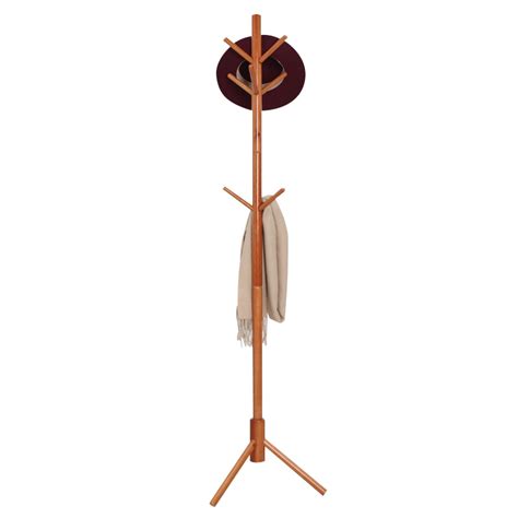 Buy Solid Wood Hanger Floor Standing Coat Rack