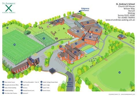 St Andrews School Directions And School Map