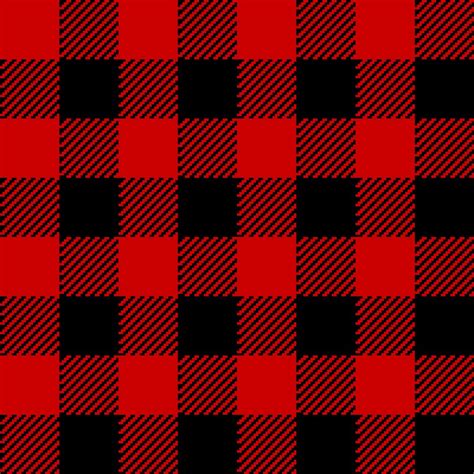 Red And Black Plaid Pattern ~ Graphic Patterns ~ Creative Market