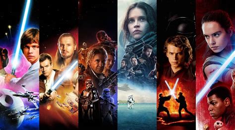 List Of All Star Wars Movies Chronological Order Release Order