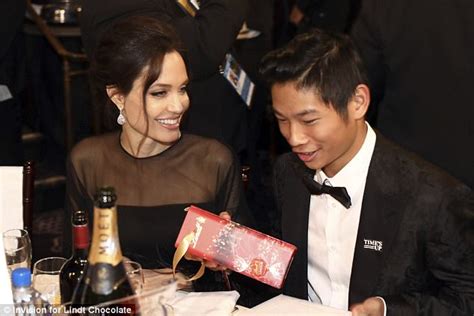Angelina Jolie Son Pax Steal The Show At Golden Globes While Jennifer Aniston Misses Out On