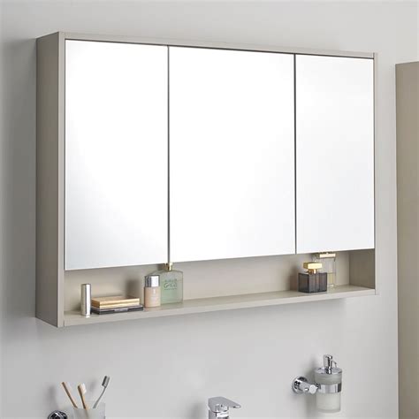 Bathroom Mirror Cabinet 1000mm Wide Semis Online