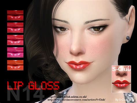 Lip Gloss Sims 4 Update Lipstick Sims 4