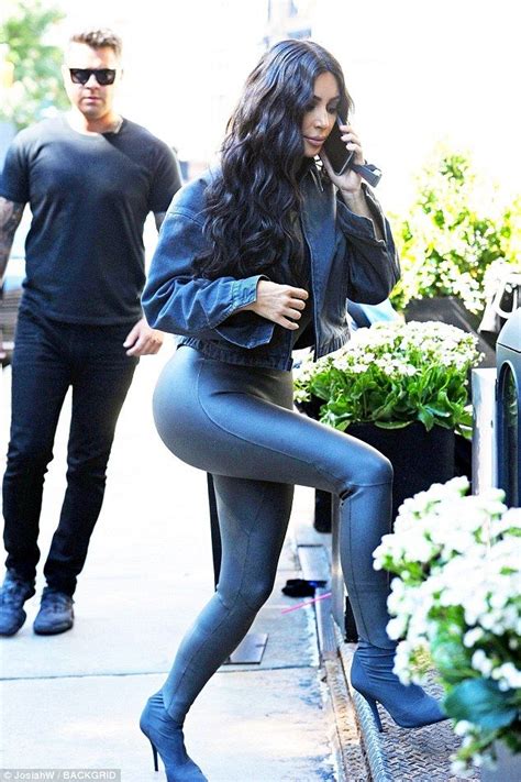 on the move the keeping up with the kardashians star wore her wavy black hair down and was seen