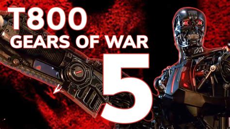 Terminator Dark Fate Gears Of War 5 T800 Close Up Youtube