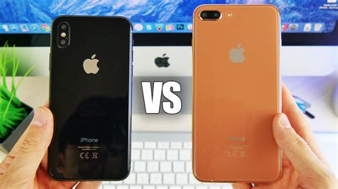 What about other specs that have to do with the physical design of the phones? iPhone 8 vs iPhone 7s Plus: i mockup a confronto! - VIDEO ...