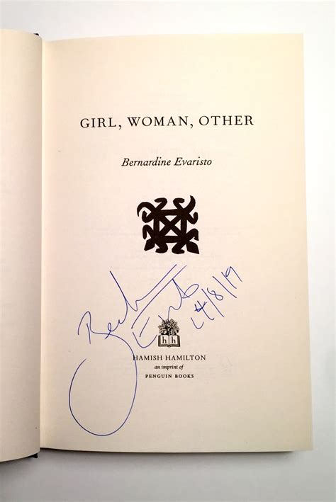 Girl Woman Other Co Winner 2019 Booker Prize And Manifesto Is Her