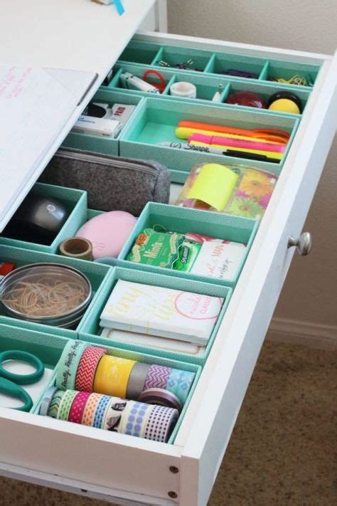 10 Crafty Ways To Organize Your Home Office Mit Bildern