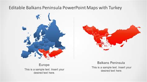 Europe Map Balkan Peninsula Powerpoint Template Slidemodel My Xxx Hot