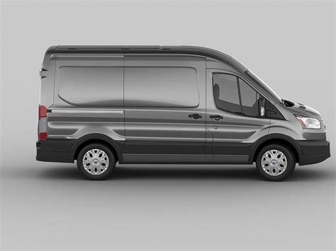 The 2014 model year will also mark the first time that ford has sold a minivan with the transit connect using the wagon terminology to mark it. Ford Transit Maxi Van 2014 3D Model .max .obj .3ds .fbx ...
