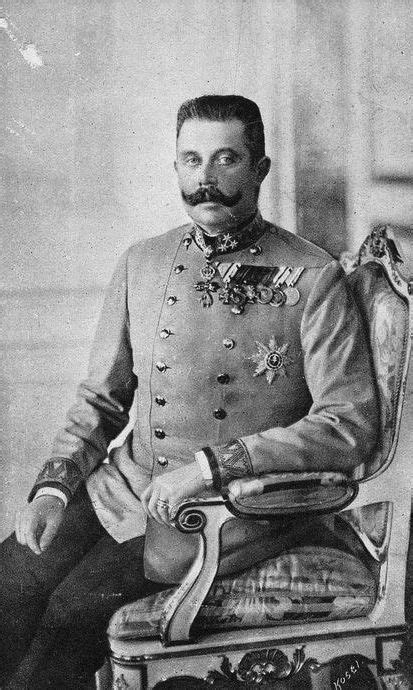 Archduke Franz Ferdinand Of Austria 1863 1914 On 17 August 1913 The Emperor Promoted Franz
