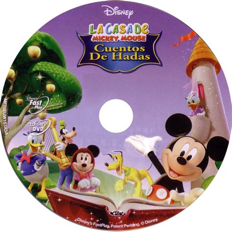 Carátula Dvd De La Casa De Mickey Mouse Cuentos De Hadas Caratulascom