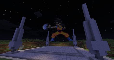 You unlocked dragon arena mode in dragon ball z: Cell Games Arena - Dragonball Z Minecraft Project