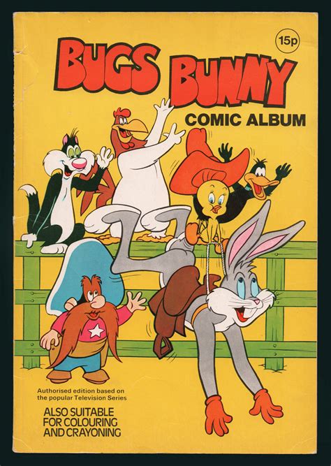 Comic Mint Animation Art Bugs Bunny Comic Album Western Publishing