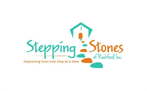 Available in png and svg formats. Logo Design for "Stepping Stones of Rockford, Inc ...