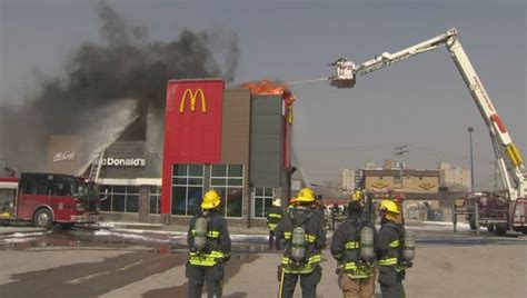 Winnipeg Mcdonalds To Reopen After Closing Due To Massive Fire
