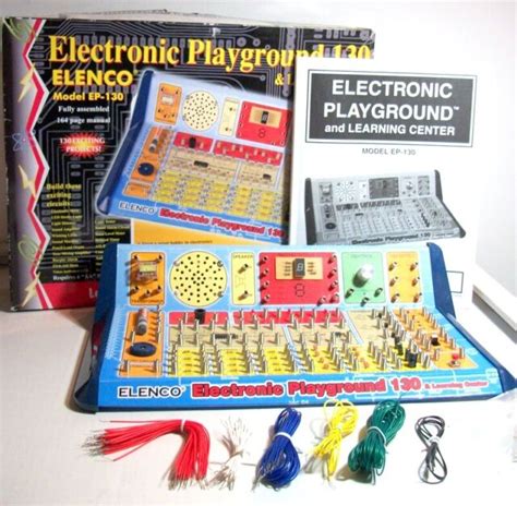 Elenco Ep 130 130 In 1 Electronic Playground And Learning Center For