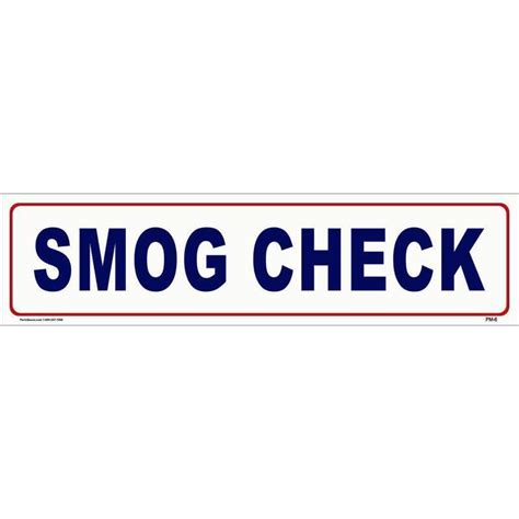 Ca Smog Check Signs Page 2 Parts Queen