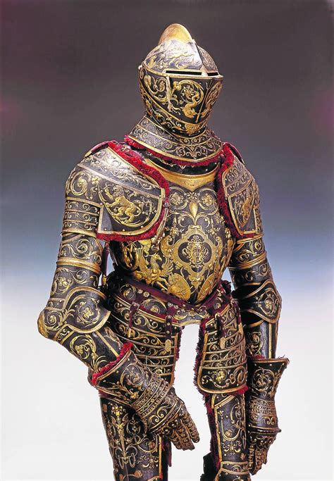 Armour Of Eric Xiv Of Sweden 1556 Armor All Arm Armor Suit Of Armor Body Armor Medieval