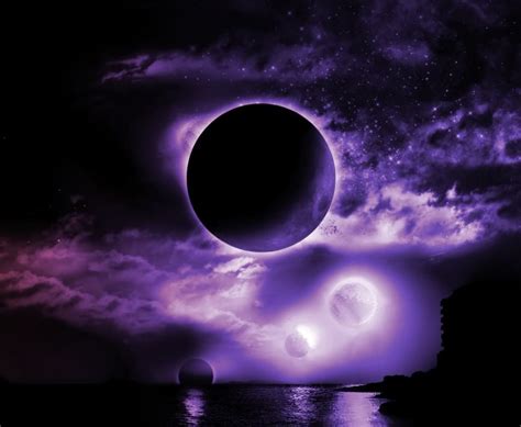 Find the perfect dark purple wallpaper stock photo. Free download Dark Purple Space Wallpaper Background Theme ...